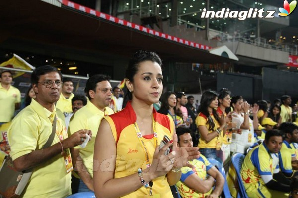 Trisha Krishnan @ Celebrity Cricket League